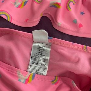 Rashguard unicorn swimsuit in good condition